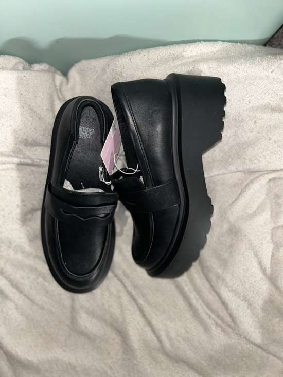 wild fable Shoes - wild fable Black Platform Loafer Heels